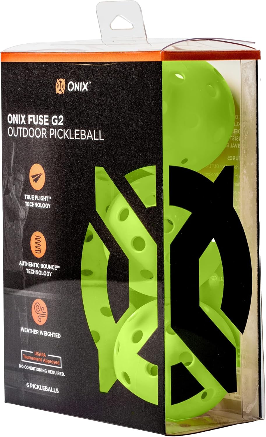 Fuse G2 Outdoor Pickleball Balls USA Pickleball Approved