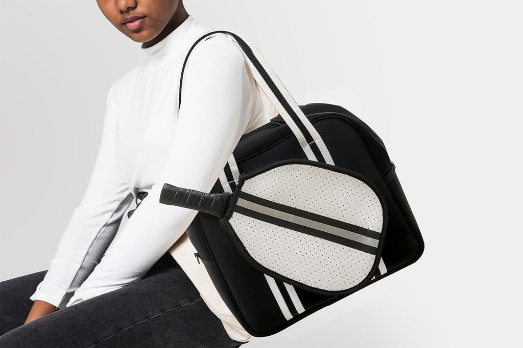 Cute Pickleball Bags for Women and Men,Pickle Ball Bag Tote for Women,Pickleball Sling Bag for Women